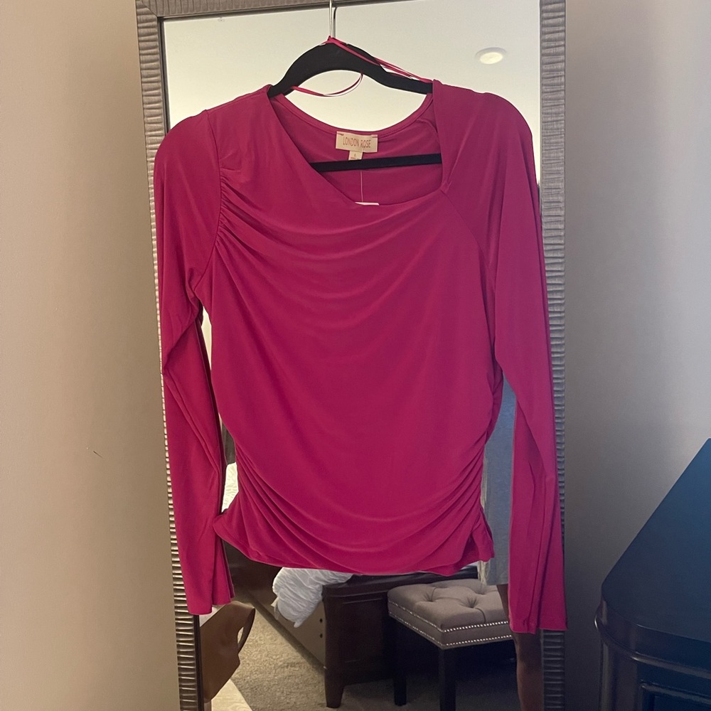 028.London Rose Women Top